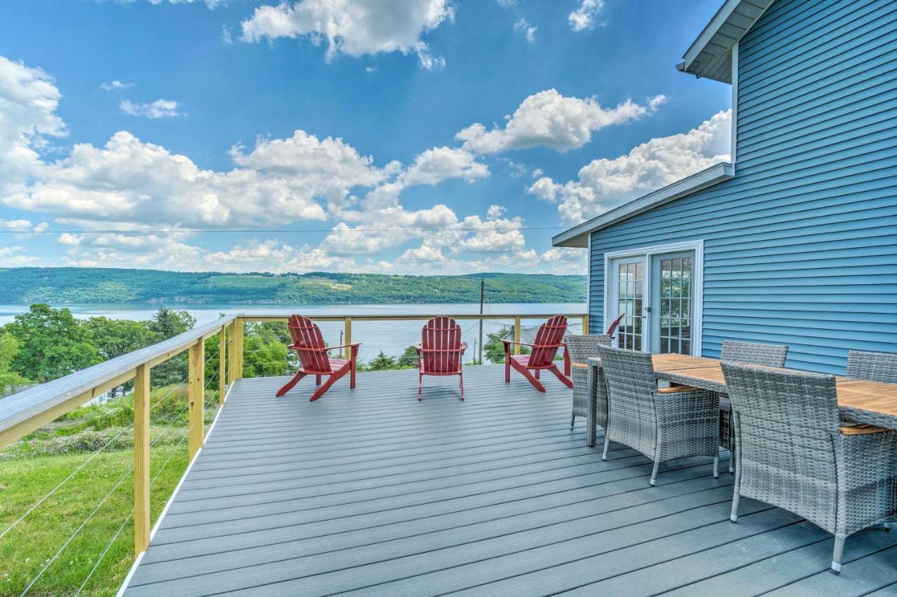 Watkins Glen Lakeview Cottage With Waterfall! Eksteriør billede